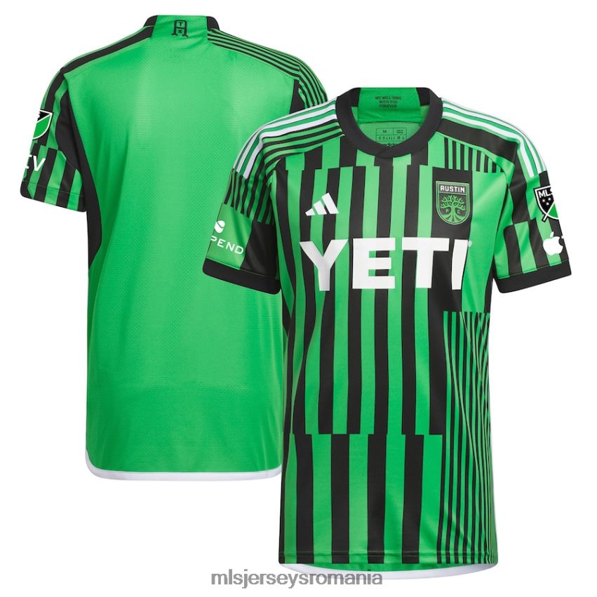 MLS Jerseys tricoubărbați austin fc adidas verde 2023 las voces kit tricou autentic 6R82NH22