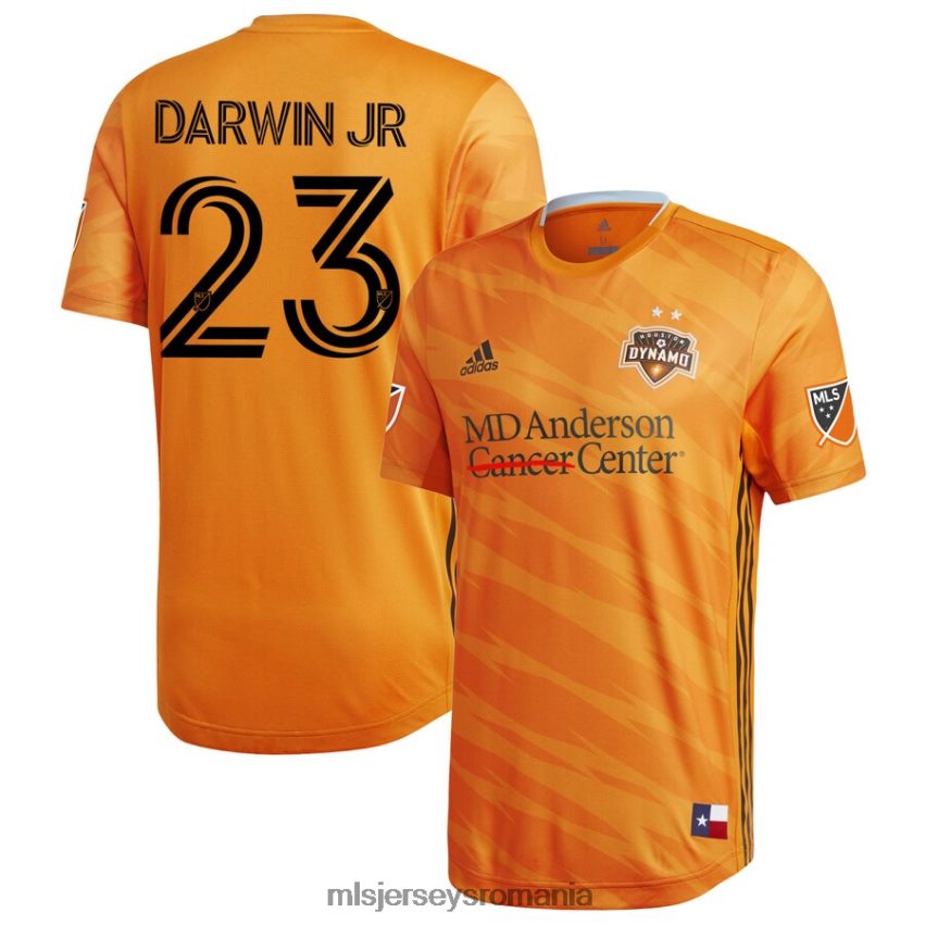 MLS Jerseys tricoubărbați Houston Dynamo Darwin Quintero tricou adidas portocaliu 2020 primar jucător autentic 6R82NH1323