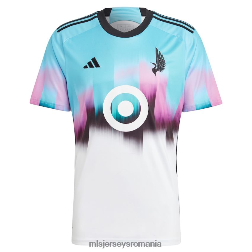 MLS Jerseys tricoubărbați minnesota united fc michael boxall adidas alb 2023 kit luminile nordice replica tricou 6R82NH1057