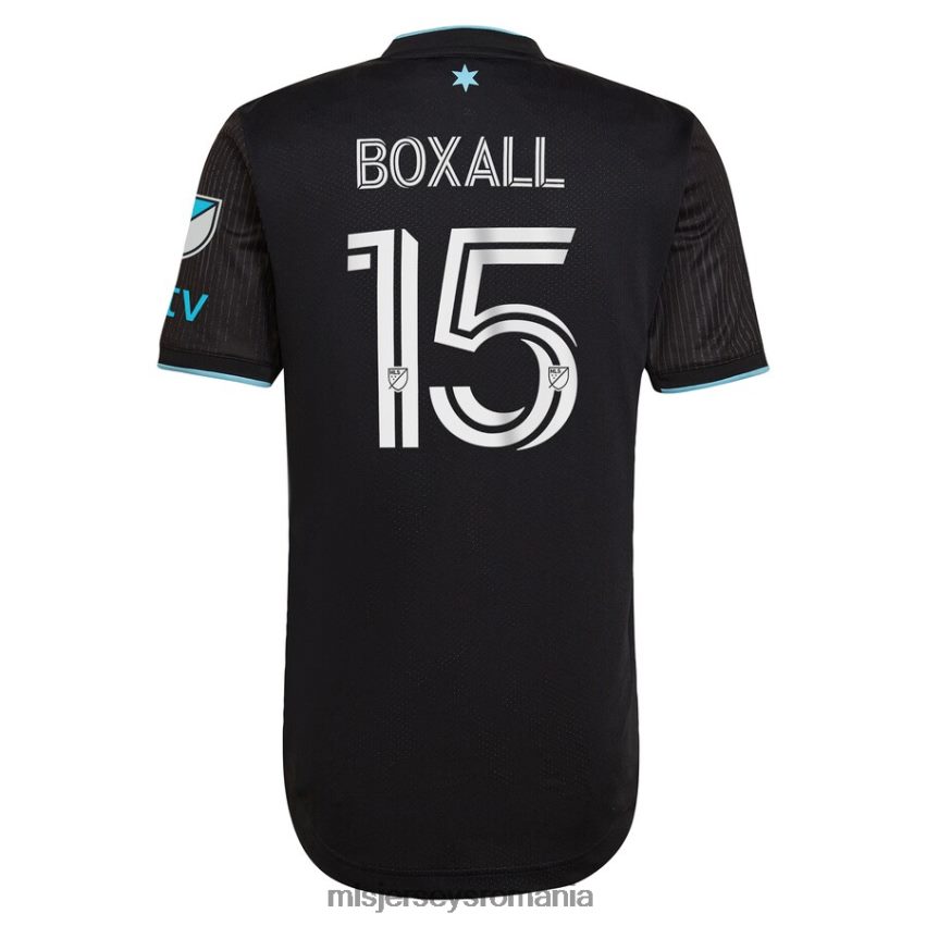 MLS Jerseys tricoubărbați minnesota united fc michael boxall adidas negru 2023 minnesota night kit tricou autentic 6R82NH1470