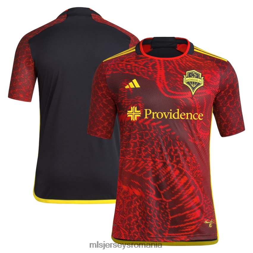 MLS Jerseys tricoucopii seattle sounders fc adidas red 2023 the bruce lee kit replica tricou 6R82NH28